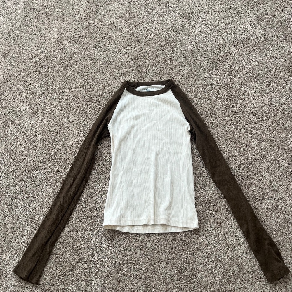 Brandy Melville color block long sleeve